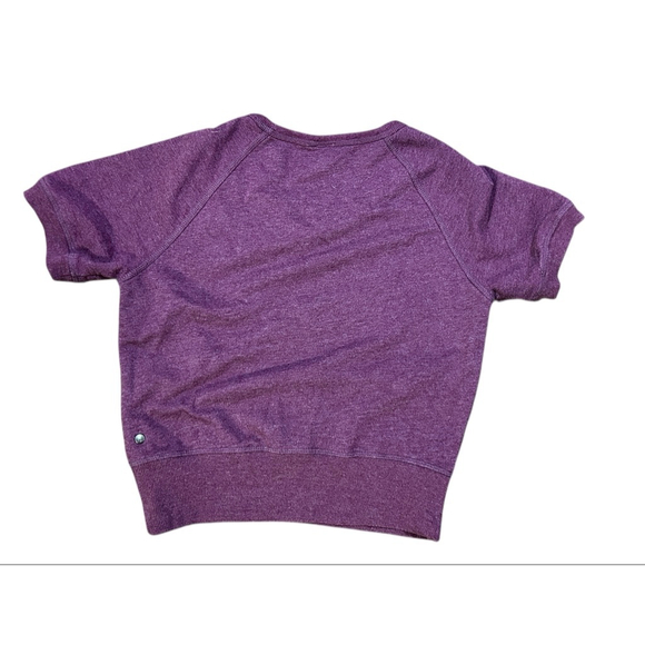 Z by Zella Purple Short Sleeve Sweatshirt S - Picture 3 of 7